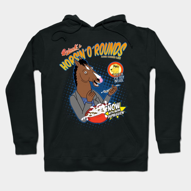 Bojack´s cereal (logo) Hoodie by JamesCMarshall